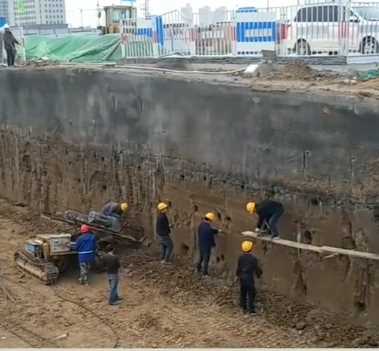 临汾大宁县土钉墙支护