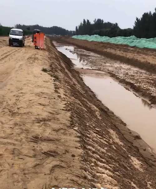临汾大宁县河道降水